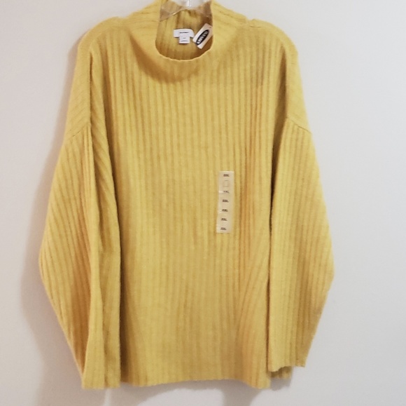 Old Navy Sweaters - NWT Old Navy Sweater, Golden Yellow, Sz XXL